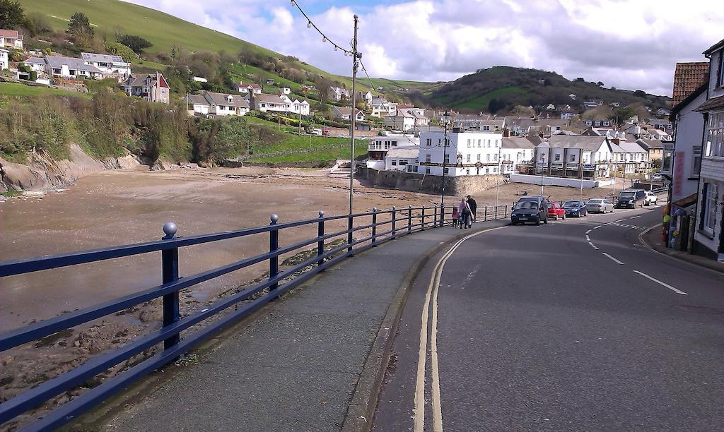 Saffron House Panzió Combe Martin Kültér fotó